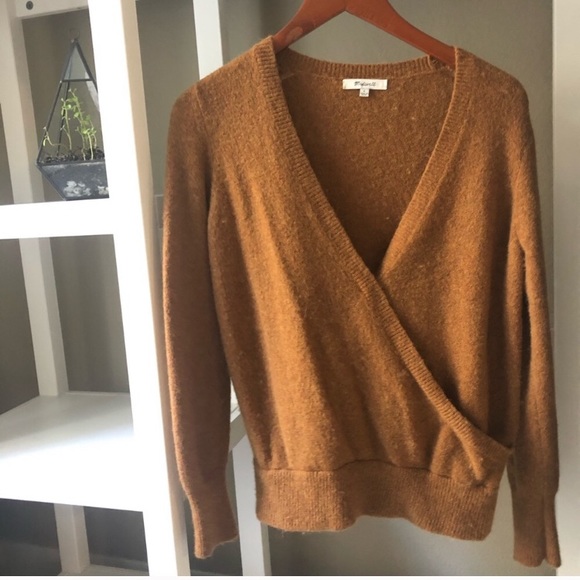 Madewell Sweaters - Price Firm - Madewell Apricot Wrap Sweater